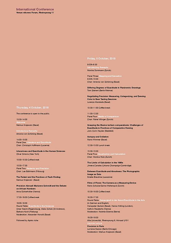 Tagung eikones Forum