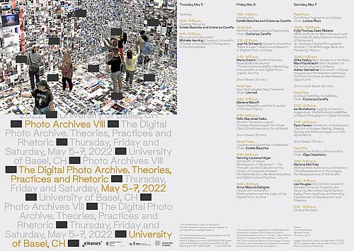 Poster mit Programm