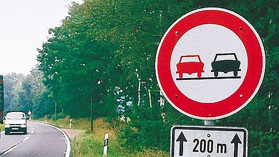 «Das ist es, was man auf den nächsten 200 m nicht darf: Überholen.»