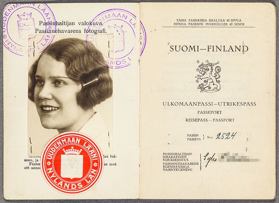 Image of old Passport