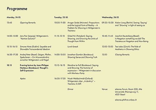 Programme