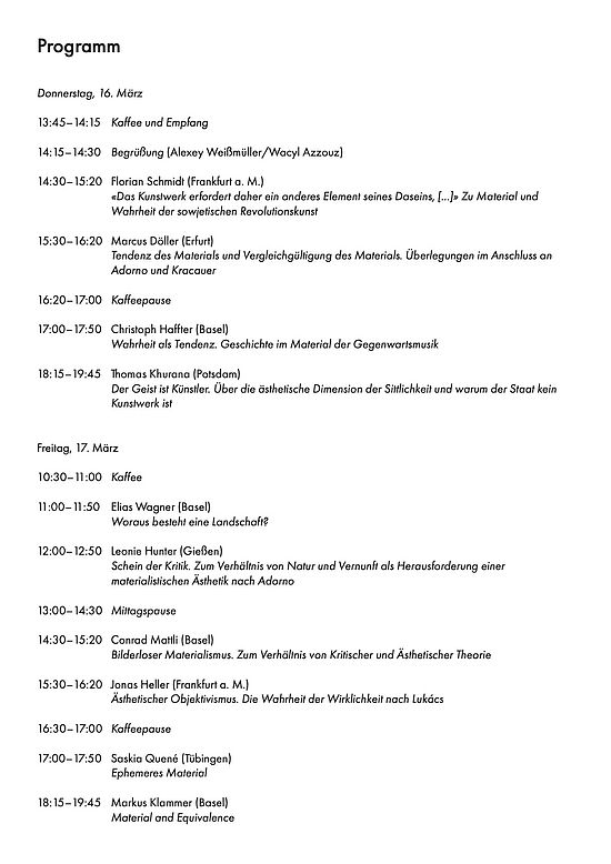 material-und-wahrheit-programm