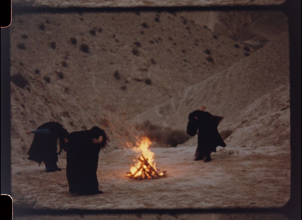 Film still from: A Night We Held Between (R: Noor Abed, 2024).