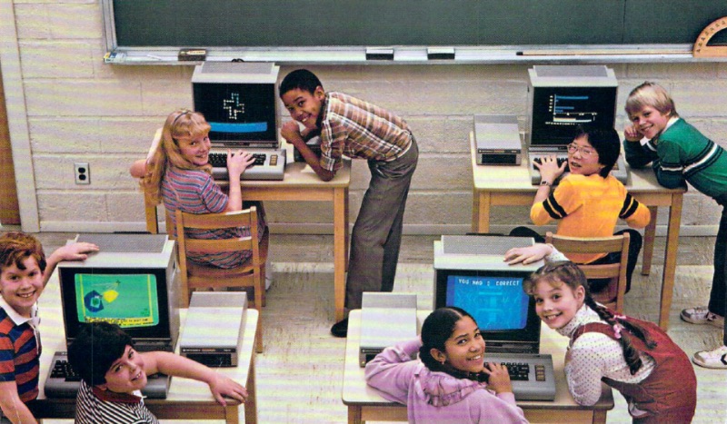 Image of Children with Computers